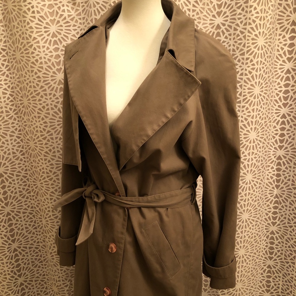 Jacqueline Ferrar Vintage Full Length Trench Coat - Picture 3 of 8